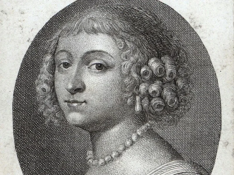 1742-Christian Gottlieb Geyser - Ritratto della contessa Amalie Elisabeth di Hanau-Münzenberg